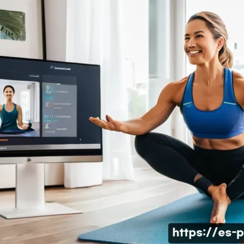 Home 7 퍼스널트레이너 고용 형태의 종류 - **Prompt: Online Personal Training Session with Diverse Clients**
An uplifting and dynamic image...